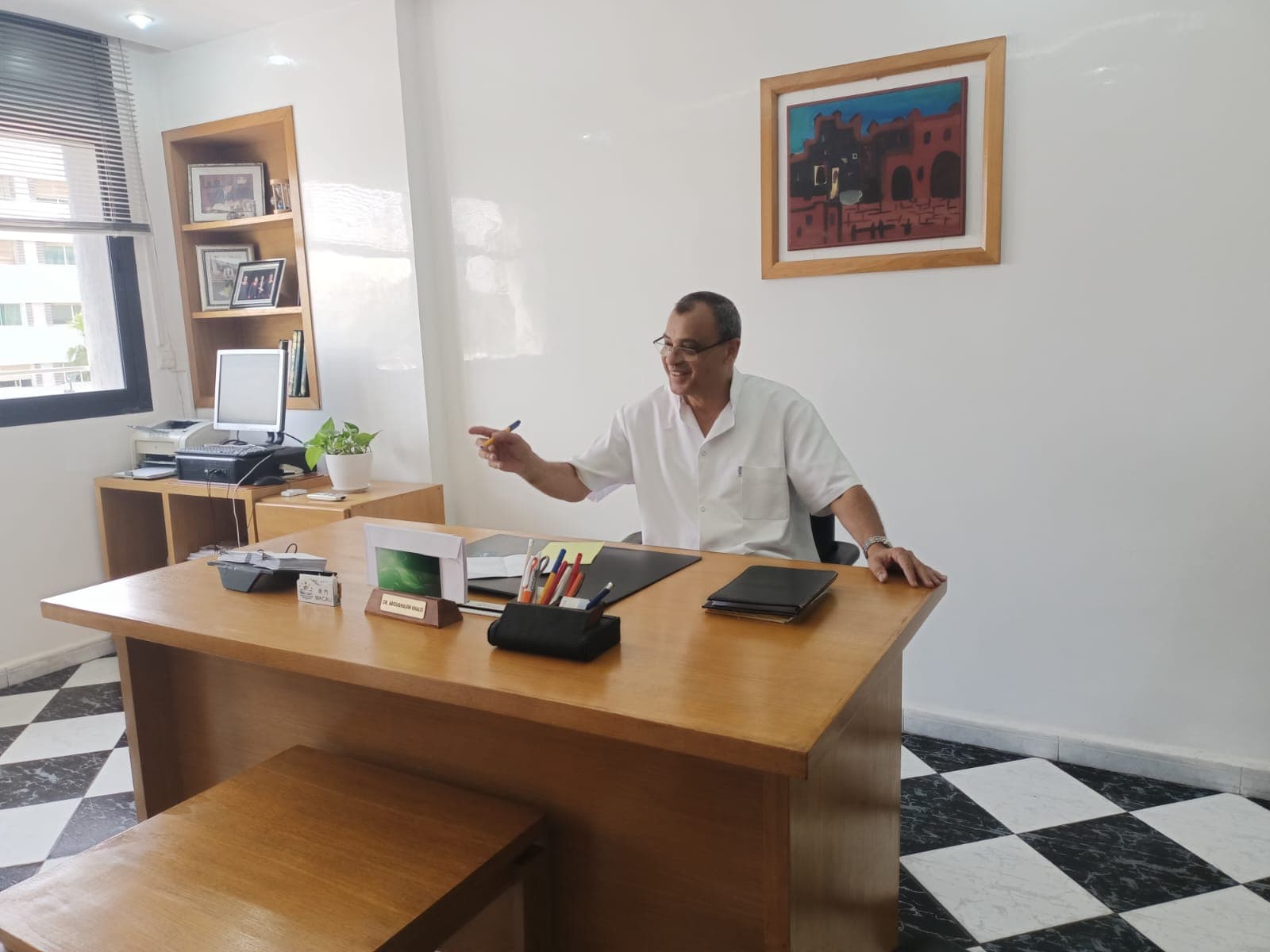 Bureau du Dr Aboughalem à Casablanca